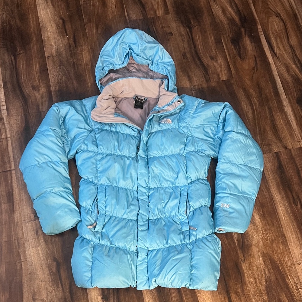 The North Face 550 goose down girls' puffer size 18 XL